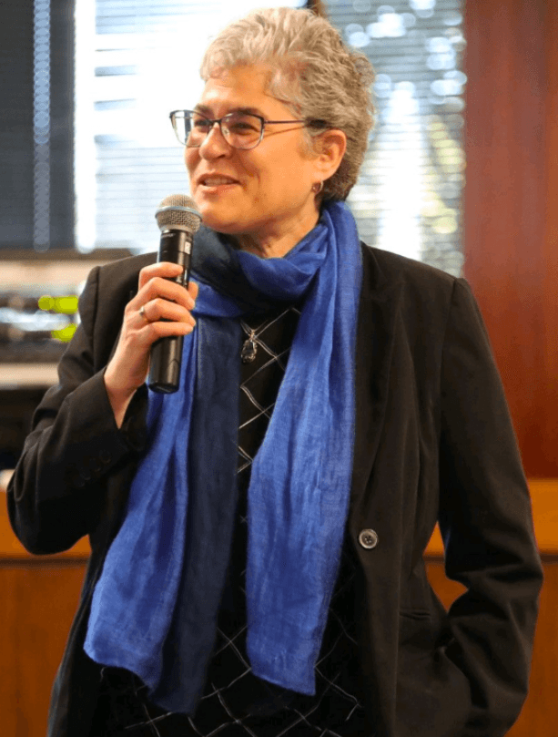 Dr. Michelle Fischthal speaking